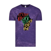 Cloud Purple its the black history for me Vintage Tee - MaliasSmallBusiness