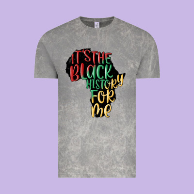 Its The Black History For Me Vintage Tee Designed By Maliassmallbusiness