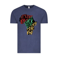 Vintage Denim its the black history for me Vintage Tee - MaliasSmallBusiness