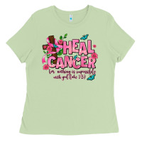 Matcha heal cancer Ladies Tee - AdoDesignShop