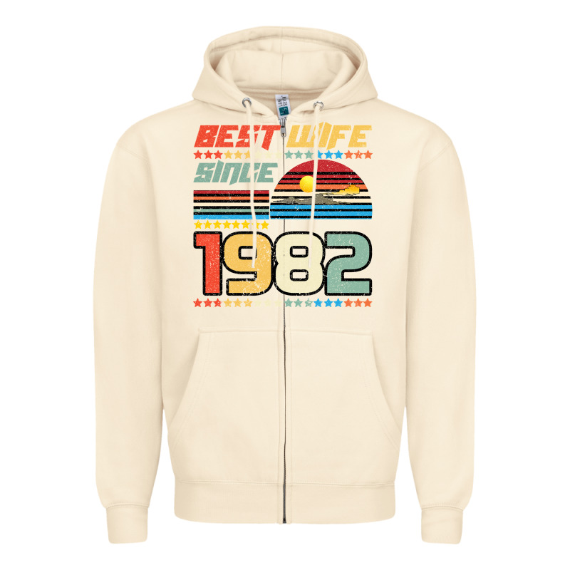 Best Wife Since 1982 Zipper Hoodie by Bettercallsaul | Teevron