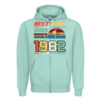 Seafoam Best Wife Since 1982 Zipper Hoodie - Bettercallsaul