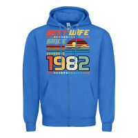 True Royal Best Wife Since 1982 Zipper Hoodie - Bettercallsaul