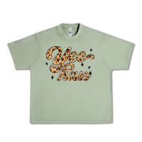 Oil Green yeehaw Urban Heavy Tee - MaliasSmallBusiness