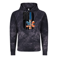 Cloud Black ems american flag Vintage Hoodie - MaliasSmallBusiness