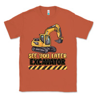 Copper see you later excavator Classic Tee - MaliasSmallBusiness