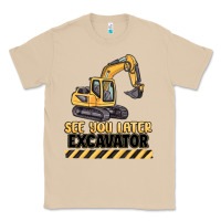 Mushroom see you later excavator Classic Tee - MaliasSmallBusiness