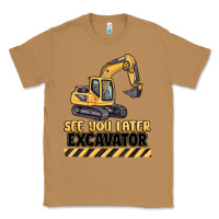 Toasted Coconut see you later excavator Classic Tee - MaliasSmallBusiness