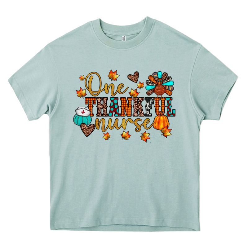 One Thankful Nurse Heavy Core Tee by JahusDesignShop | Teevron