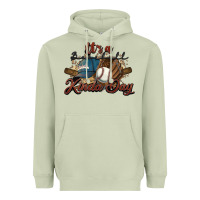 Matcha It's a Baseball kinda day Heavyweight Hoodie - HowdyJamesFarm