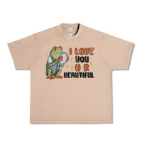 Burro i love you u r beautiful frog Urban Heavy Tee - MaliasSmallBusiness