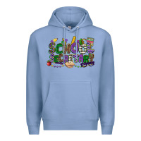 Colony Blue school secretary mardi gras Premium Hoodie - CowGirlArtShop