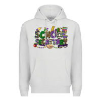 Dove Grey school secretary mardi gras Premium Hoodie - CowGirlArtShop