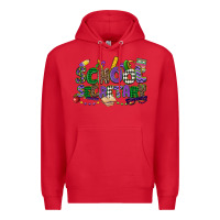 Red school secretary mardi gras Premium Hoodie - CowGirlArtShop