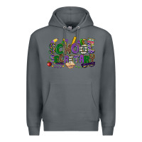 Rock school secretary mardi gras Premium Hoodie - CowGirlArtShop