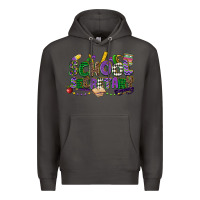 Smoke school secretary mardi gras Premium Hoodie - CowGirlArtShop