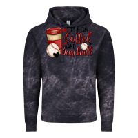 Cloud Black i run on coffee and baseball Vintage Hoodie - MaliasSmallBusiness