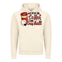 Vintage Artic i run on coffee and baseball Vintage Hoodie - MaliasSmallBusiness
