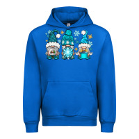 Cobalt winter gnomies Urban Hoodie - BundleAndBundleShop