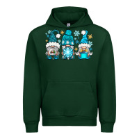 Forest Green winter gnomies Urban Hoodie - BundleAndBundleShop