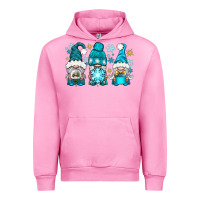 Fuchsia Pink winter gnomies Urban Hoodie - BundleAndBundleShop