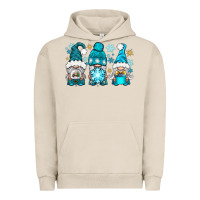 Pigment French Oak winter gnomies Urban Hoodie - BundleAndBundleShop