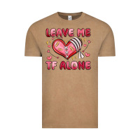 Vintage Coffee leave me tf alone valentines day Vintage Tee - MaliasSmallBusiness