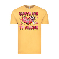 Vintage Mustard leave me tf alone valentines day Vintage Tee - MaliasSmallBusiness