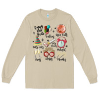 Mushroom happy new year Long Sleeve Tee - MaliasSmallBusiness
