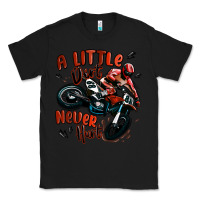 Black a little dirt never hurt dirt bike Classic Tee - MaliasSmallBusiness