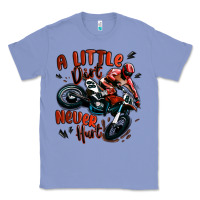 Colony Blue a little dirt never hurt dirt bike Classic Tee - MaliasSmallBusiness