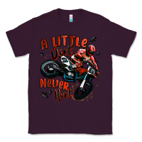 Plum a little dirt never hurt dirt bike Classic Tee - MaliasSmallBusiness