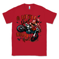 Red a little dirt never hurt dirt bike Classic Tee - MaliasSmallBusiness