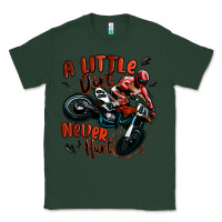 Sports Green a little dirt never hurt dirt bike Classic Tee - MaliasSmallBusiness