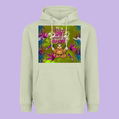 Inhale The Good Shit Exhale The Bad Bullshit Heavyweight Hoodie Designed By Tumblerdesignbyshophia