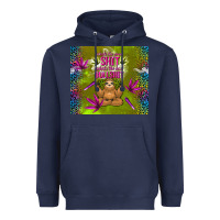 Navy inhale the good shit exhale the bad bullshit Heavyweight Hoodie - TumblerDesignByShophia
