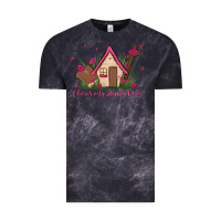Cloud Black church is my happy place Vintage Tee - MaliasSmallBusiness