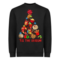 Black tis the season mexican christmas Heavyweight Sweatshirt - MaliasSmallBusiness