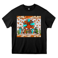 Black thankful turkey Heavy Core Tee - JahusDesignShop
