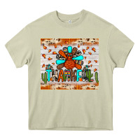 Mossy thankful turkey Heavy Core Tee - JahusDesignShop