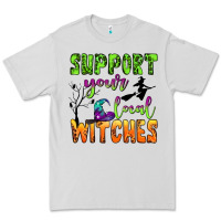 Dove Grey support your local witches Premium Tee - BundleAndBundleShop