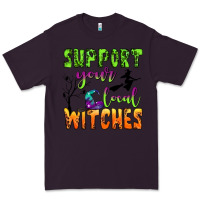 Plum support your local witches Premium Tee - BundleAndBundleShop