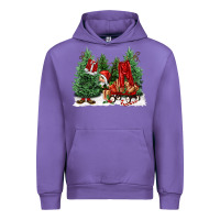 Tulip christmas santa Urban Hoodie - FaDigitalArtStudio