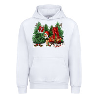 White christmas santa Urban Hoodie - FaDigitalArtStudio
