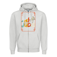 Dove Grey Judo Zipper Hoodie - Bettercallsaul