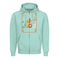 Seafoam Judo Zipper Hoodie - Bettercallsaul