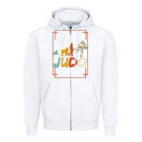White Judo Zipper Hoodie - Bettercallsaul