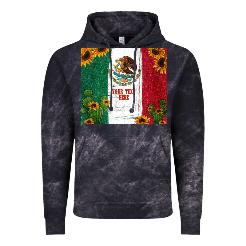 Preview Cactus Sunflower Mexican Flag Vintage Hoodie by Jasminsmagicworld | Teevron
