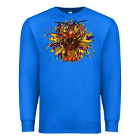 True Royal mardi gras sunflower Premium Sweatshirt - CowGirlArtShop