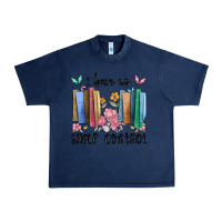 Navy i have no shelf control Urban Heavy Tee - MaliasSmallBusiness